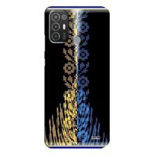 Силіконовый Чохол на TECNO Pop 6 Pro (BE8) (Патріотична вишиванка)