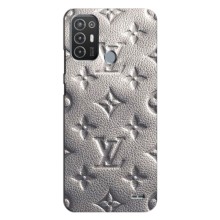 Текстурный Чехол Louis Vuitton для Техно Поп 6 про (Бежевый ЛВ)
