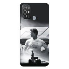 Чехол с прнтом Формула 1 на TECNO Pop 6 Pro (BE8) – Фон Формула-1