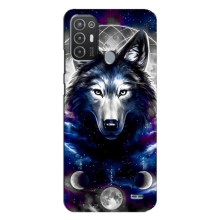 Захисні чохли для ТЕСNО Рop 6 Рro (BE8) (AlphaPrint) (ХІТ продаж) ВОВК (Вовк)