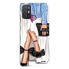 Силіконовый Чохол на TECNO Pop 6 Pro (BE8) з картинкой Модных девушек – Мода