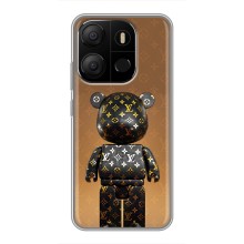 Чехлы для Tecno Pop 7 Pro - Bearbrick Louis Vuitton (PREMIUMPrint) (Bearbrick)