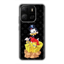 Чехлы для Tecno Pop 7 Pro - Скрудж МакДак Louis Vuitton (PREMIUMPrint) (Богатство Макдака)