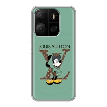 Чехлы Луи Витон для Tecno Pop 7 Pro (AlphaPrint - LOUIS VUITTON) (Микки Маус LV)