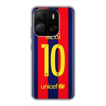 Чохли Мессі для Tecno Pop 7 Pro (AlphaPrint) (Messi Barca 10)