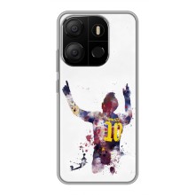 Чохли Мессі для Tecno Pop 7 Pro (AlphaPrint) (Messi Barca)