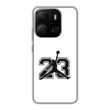Чохли для Tecno Pop 7 Pro - з картинкою JORDAN (AlphaPrint) (Jordan 23)