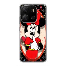 Чехол Disney Mouse Tecno Pop 7 Pro (PREMIUMPrint) (Минни Маус ЛВ)