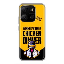 Чехол PUBG для Техно Поп 7 Про (AlphaPrint) (Pubg шлем)