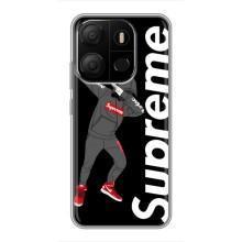 Чеохол для Tecno Pop 7 Pro з картинкою Supreme (AlphaPrint)
