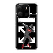 Чеохол для Tecno Pop 7 Pro з картинкою Supreme (AlphaPrint)