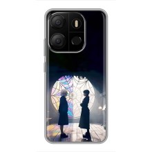 Чехлы Венсдей на Tecno Pop 7 Pro Уэнсдей (AlphaPrint) (Уэнздей и Инид)