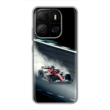 Чехол Формула1 на Tecno Pop 7 Pro – Болид