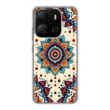 Чехол с принтом Ковер для Tecno Pop 7 Pro – Цветной ковер