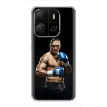 Чехол с картинкой Александр Усик для Tecno Pop 7 Pro – Боксер Усик