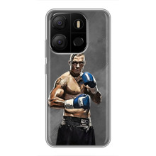 Чехол с картинкой Александр Усик для Tecno Pop 7 Pro – Олександр Усик