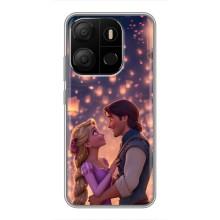 Чохол Рапунцель для Tecno Pop 7 Pro (Принцеса і принц)