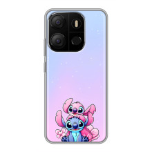 Чехол с рисунком Стич для Tecno Pop 7 Pro