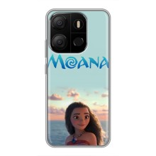 Чехол с мультфильмом Моана Tecno Pop 7 Pro