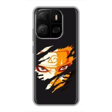 Чохол з картинкою Наруто Аніме для Tecno Pop 7 Pro – Взгляд Наруто