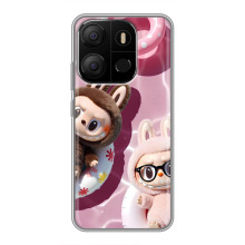 Чехол с Лабубу на Tecno Pop 7 Pro – Игрушка Лабубу