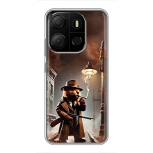 Чехол с мемами тралалело тралала для Tecno Pop 7 Pro – Бобрито бандито