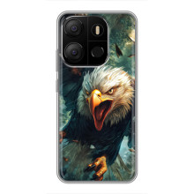 Чехол с картинкой «Хищники» для Tecno Pop 7 Pro – Орёл