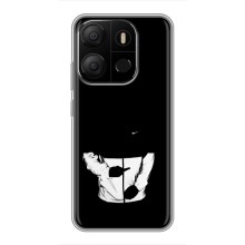 Силиконовый Чехол на Tecno Pop 7 Pro с картинкой Nike (Nike стиль)