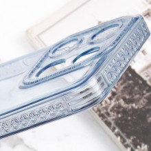 Чехол TPU Starfall Clear для Tecno Pop 7 – Голубой