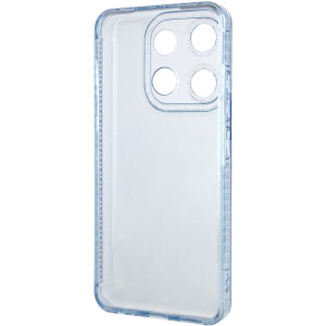 Чехол TPU Starfall Clear для Tecno Pop 7 – Голубой