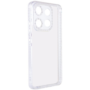 Чехол TPU Starfall Clear для Tecno Pop 7 (Прозрачный)