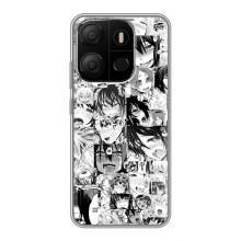 Чехлы Персонажи Аниме Наруто для Tecno Pop 7 (AlphaPrint)