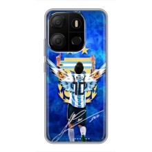 Чехлы для Tecno Pop 7 (Leo чемпион) (AlphaPrint) (Месси сборная)