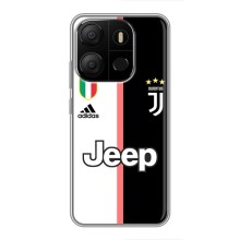 Чехлы для Tecno Pop 7 (VPrint) - Футбольные клубы (Juventus)