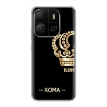 Чехлы для Tecno Pop 7 (VPrint) - Футбольные клубы (Roma)