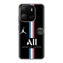 Чехлы PSG для Tecno Pop 7 (AlphaPrint) (футболка ПСЖ)