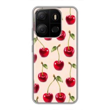 Чехлы с Фруктами для Tecno Pop 7 (VPrint) (Вишня)