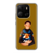 Чехлы с картинкой собаки Патрон для Tecno Pop 7 (AlphaPrint) (ЗСУ Патрон)