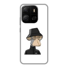 Чехлы с Обезьянами NFT для Tecno Pop 7 (AlphaPrint) (обезьяна NFT Adidas)