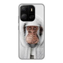 Чехлы с Обезьянами NFT для Tecno Pop 7 (AlphaPrint) (обезьяна NFT в тату)