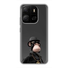Чехлы с Обезьянами NFT для Tecno Pop 7 (AlphaPrint) (Обезьяна NFT)