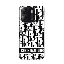 Чехол (Dior, Prada, YSL, Chanel) для Tecno Pop 7 (Christian Dior)