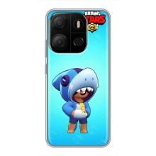 Чехол для Tecno Pop 7 Бравл Старс (VPrint)