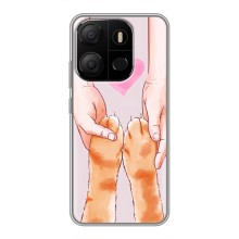 Чехол на Техно Поп 7 с Котами (VPrint) (Любовь к котикам)