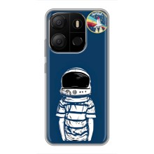Чохол NASA для Tecno Pop 7 (AlphaPrint) (Хлопчик в шоломі)