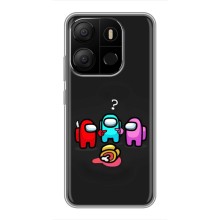 Чехол Амонг Ас для Tecno Pop 7 (AlphaPrint) (Импостер)