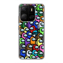 Чехол Амонг Ас для Tecno Pop 7 (AlphaPrint) (Убит)
