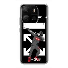 Чехол для Tecno Pop 7 с картинкой Supreme (AlphaPrint)