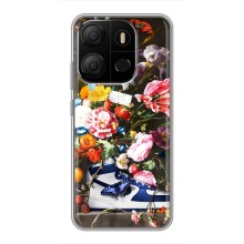 Чохол для Tecno Pop 7 - з принтом Найк (AlphaPrint) (Стиль Найк)