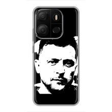 Чехол для Tecno Pop 7 (AlphaPrint - с принтом Зеленского)